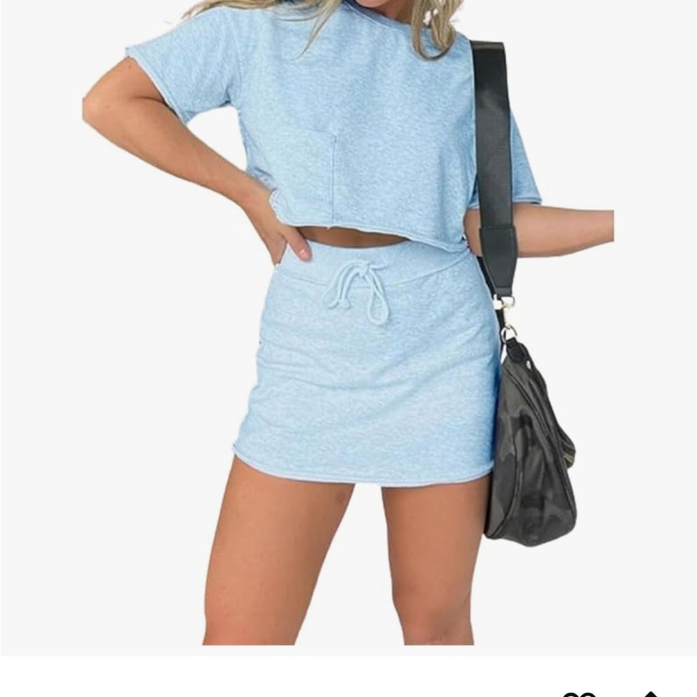 Light Blue NWT Skort Set